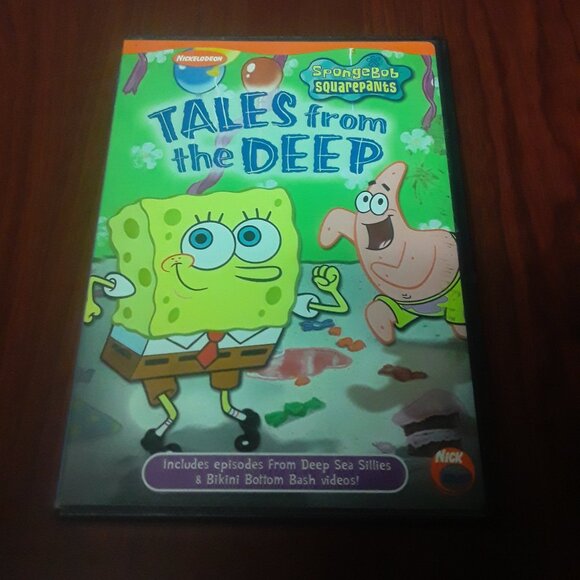 SpongeBob SquarePants: Tales from the Deep DVD 2003 Works - Picture 1 of 4